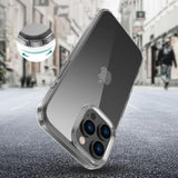 iPhone 16 Pro Max Tech-Protect Flexair Hybrid Cover - Gennemsigtig