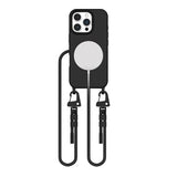 iPhone 16 Pro Max Tech-Protect MagNecklace MagSafe Cover - Sort