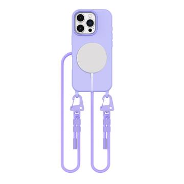 iPhone 16 Pro Max Tech-Protect MagNecklace MagSafe Cover - Lavendel