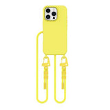 iPhone 16 Pro Max Tech-Protect MagNecklace MagSafe Cover - Gul