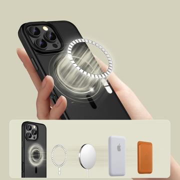 iPhone 16 Pro Max Tech-Protect Magmat Cover - MagSafe Kompatibel - Mat Sort