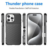 iPhone 16 Pro Max Thunder Series TPU Cover - Sort