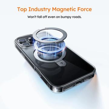iPhone 16 Pro Max Torras Guardian Ostand MagSafe Cover - Titanium grå