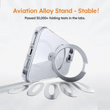 iPhone 16 Pro Max Torras Guardian Ostand MagSafe Cover - Gennemsigtig