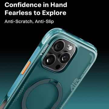 iPhone 16 Pro Max Torras Ostand Q3 Air MagSafe cover - Grøn