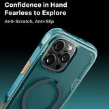 iPhone 16 Pro Max Torras Ostand Q3 Air MagSafe cover - Grøn