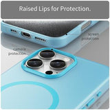 iPhone 16 Pro Max UltraGuard Matte MagSafe Cover - Blå
