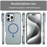 iPhone 16 Pro Max UltraGuard Matte MagSafe Cover - mørkeblå