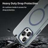 iPhone 16 Pro Max UltraGuard Matte MagSafe Cover - mørkeblå