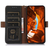 iPhone 16 Pro Max Læderpung med RFID - Sort