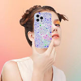 iPhone 16 Pro Max Wave-Edge Laser Glitter MagSafe Cover - stjerne