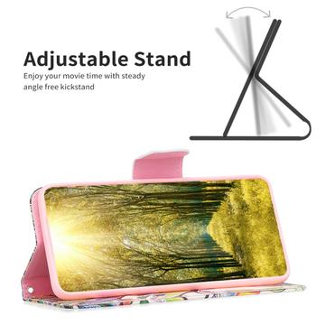 iPhone 16 Pro Max Wonder Series Pung - Farverige Træ