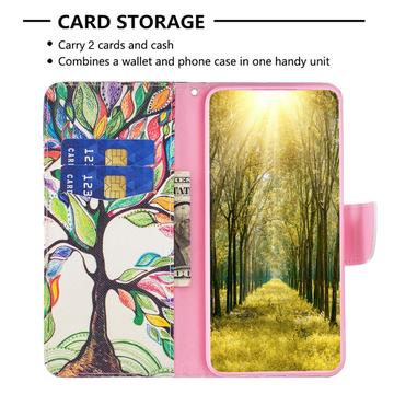 iPhone 16 Pro Max Wonder Series Pung - Farverige Træ