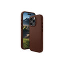 iPhone 16 Pro Max dbramante1928 Roskilde MagSafe Læder Cover - Mørk Tan