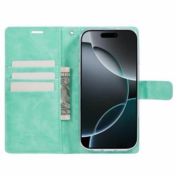 iPhone 16 Pro Mercury Goospery Blue Moon Pung etui - Cyan