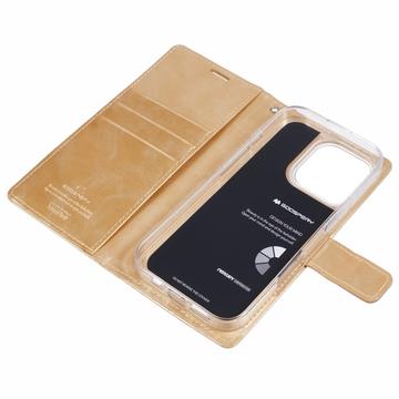 iPhone 16 Pro Mercury Goospery Blue Moon Pungetui - guld