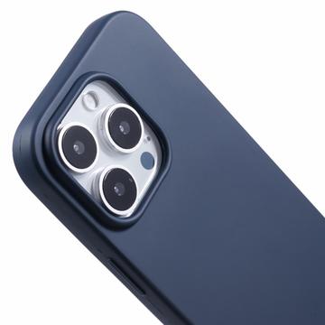 iPhone 16 Pro Mercury Goospery Soft Feeling Cover - mørkeblå