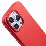 iPhone 16 Pro Mercury Goospery Soft Feeling Cover - rød