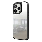 iPhone 16 Pro Spejl Cover - MagSafe-kompatibel - Sort