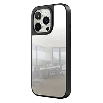iPhone 16 Pro Spejl Cover - MagSafe-kompatibel - Sort