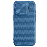 iPhone 16 Pro Nillkin CamShield Prop Hybrid Cover - Blå