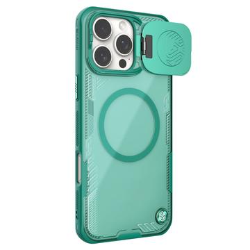 iPhone 16 Pro Nillkin IceBlade Prop Magnetisk Cover - MagSafe-kompatibel, skydelåg til linse - Grøn