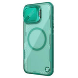 iPhone 16 Pro Nillkin IceBlade Prop Magnetisk Cover - MagSafe-kompatibel, skydelåg til linse - Grøn