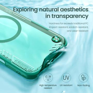 iPhone 16 Pro Nillkin IceBlade Prop Magnetisk Cover - MagSafe-kompatibel, skydelåg til linse - Grøn