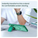 iPhone 16 Pro Nillkin IceBlade Prop Magnetisk Cover - MagSafe-kompatibel, skydelåg til linse - Grøn