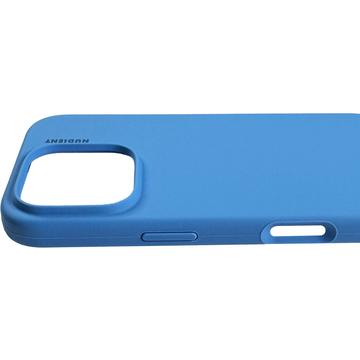 iPhone 16 Pro Nudient Base Silikone Cover - Blå
