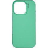 iPhone 16 Pro Nudient Base Silikone Cover - Mintgrøn