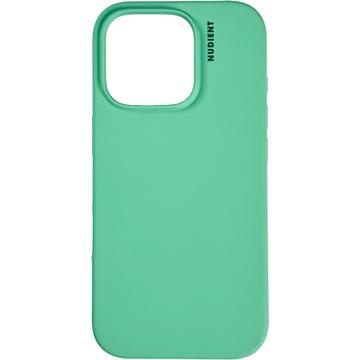 iPhone 16 Pro Nudient Base Silikone Cover - Mintgrøn