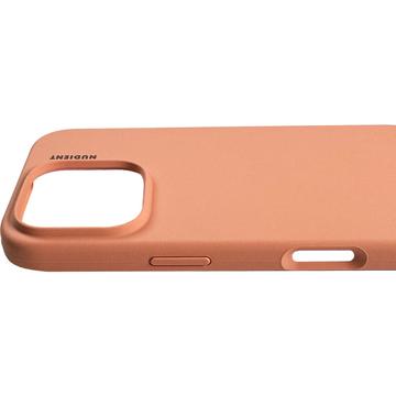 iPhone 16 Pro Nudient Base Silikone Cover - Ferskenorange