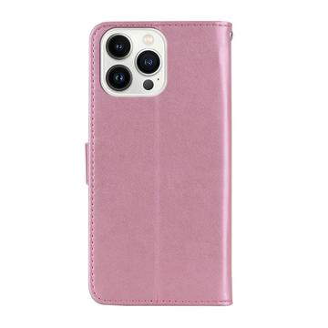 iPhone 16 Pro Ugle Rhinsten Pung - Rødguld