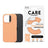 iPhone 16 Pro PanzerGlass Care Fearlessly Fashionable Cover - MagSafe-kompatibel - Fersken