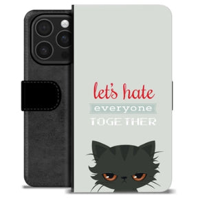 iPhone 16 Pro Premium Flip Cover med Pung - Vred Kat