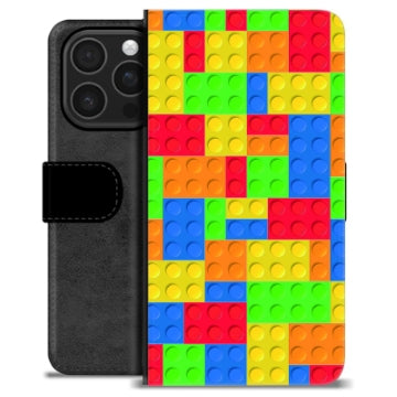 iPhone 16 Pro Premium Flip Cover med Pung - Klodser