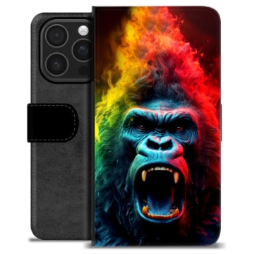 iPhone 16 Pro Premium Flip Cover med Pung - Gorilla