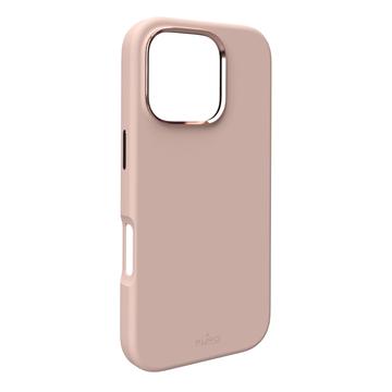 iPhone 16 Pro Puro Icon Mag Pro Silikone Cover - Beige