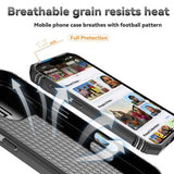 iPhone 16 Pro Roterende Ring Hybrid Cover med Kameraskjold - Sort