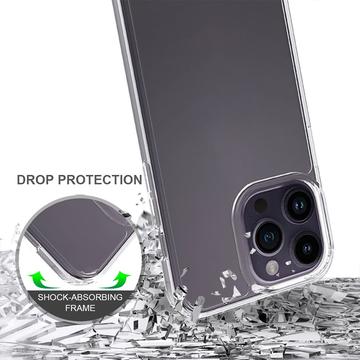 iPhone 16 Pro Ridsefast Hybrid Cover - Gennemsigtig