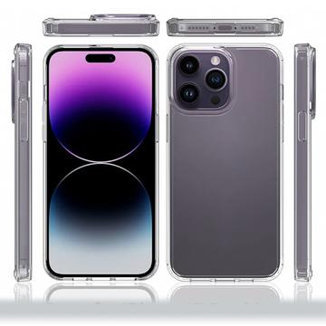 iPhone 16 Pro Ridsefast Hybrid Cover - Gennemsigtig
