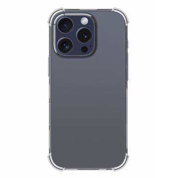 iPhone 16 Pro Stødsikkert TPU Cover - Gennemsigtig