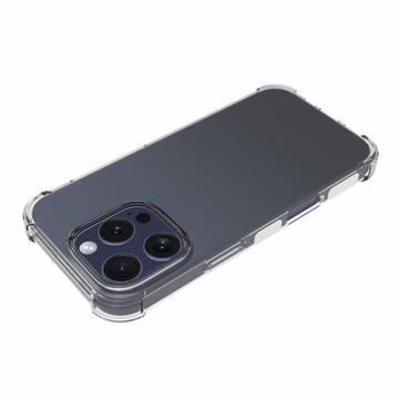 iPhone 16 Pro Stødsikkert TPU Cover - Gennemsigtig
