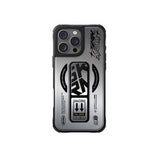 iPhone 16 Pro Skinarma Kira Kobai Mag Cover med greb-stativ - Krom