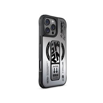 iPhone 16 Pro Skinarma Kira Kobai Mag Cover med greb-stativ - Krom