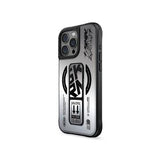 iPhone 16 Pro Skinarma Kira Kobai Mag Cover med greb-stativ - Krom