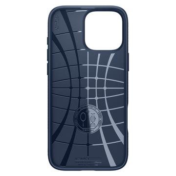 iPhone 16 Pro Spigen Liquid Air TPU Cover - Navy Blå