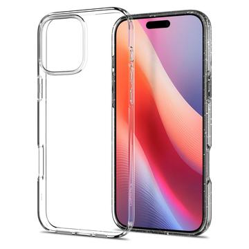 iPhone 16 Pro Spigen Liquid Crystal Glitter Cover - Gennemsigtig