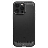 iPhone 16 Pro Spigen Rugged Armor Mag TPU Cover - Sort